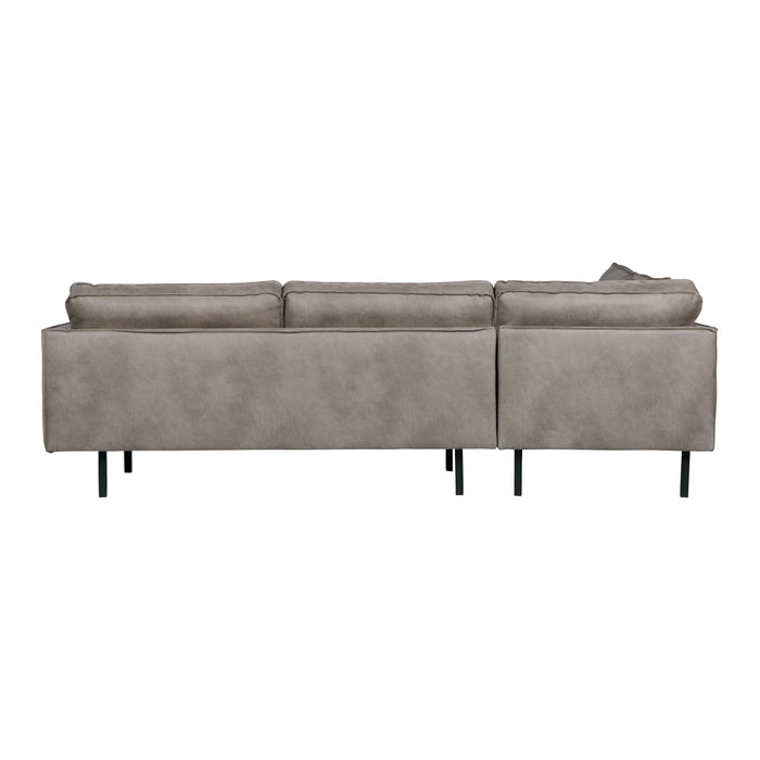 WOOOD Rodeo Hoekbank Links - Eco-leder -  Elephant