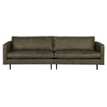 WOOOD Rodeo Classic 3-zitsbank - Eco-leder -  Army