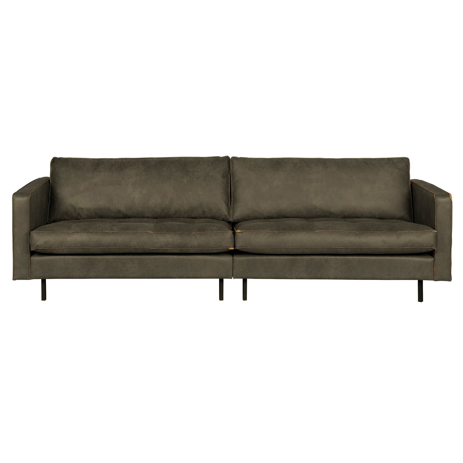 WOOOD Rodeo Classic 3-zitsbank - Eco-leder -  Army