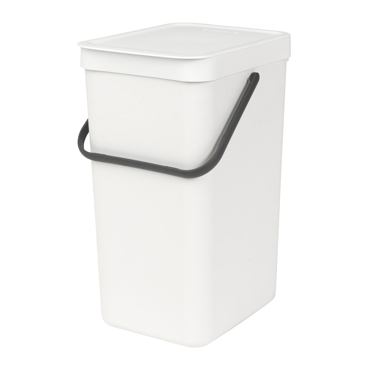 Brabantia Sort & Go Afvalemmer / Opberger 16 Liter - Wit