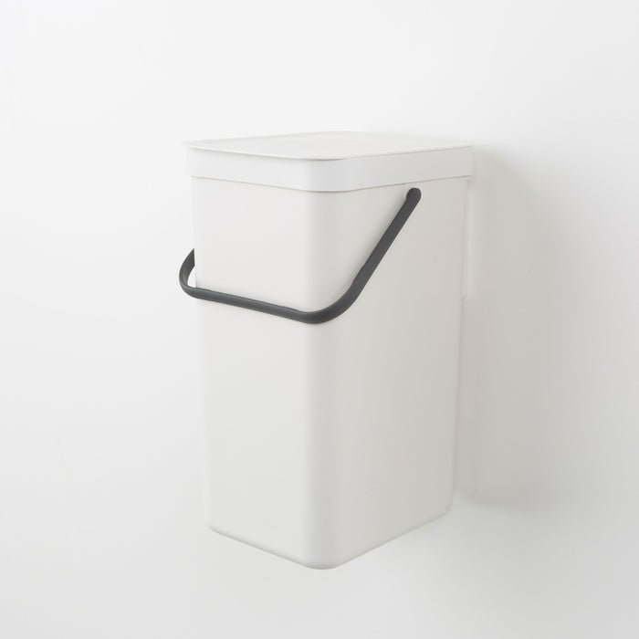 Brabantia Sort & Go Afvalemmer / Opberger 16 Liter - Wit
