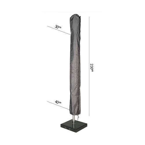 AeroCover Parasolhoes H 230 x Ø 40 cm
