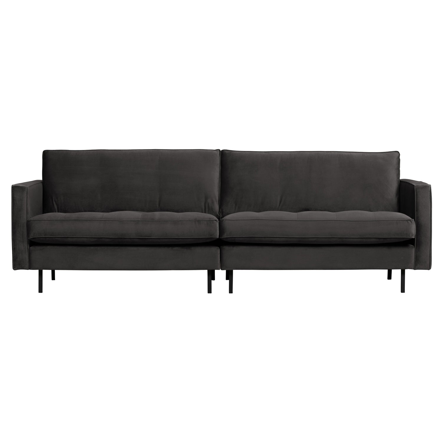 WOOOD Rodeo Classic 3-zitsbank - Velvet -  Antaciet