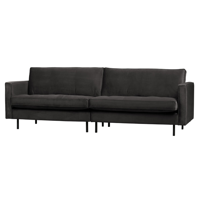 WOOOD Rodeo Classic 3-zitsbank - Velvet -  Antaciet