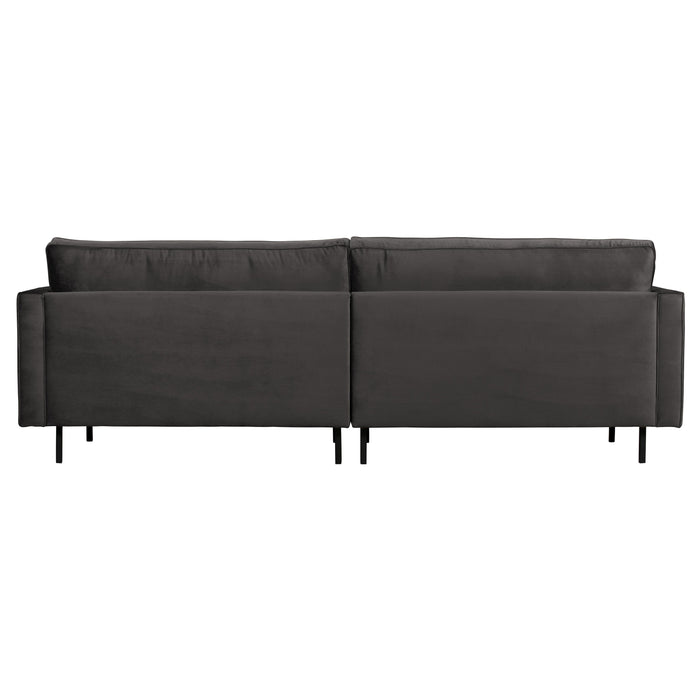 WOOOD Rodeo Classic 3-zitsbank - Velvet -  Antaciet