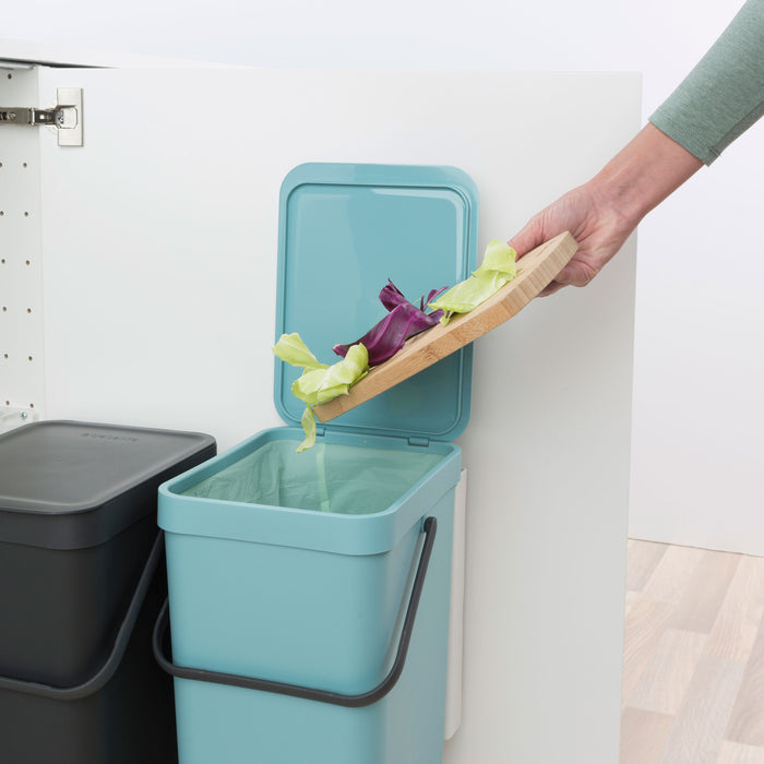 Brabantia Sort & Go Inbouwemmer 32 Liter (2x16 L)