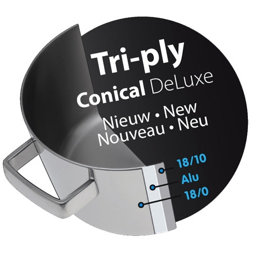 BK Conical Deluxe Soeppan Ø 24 cm / 6 L