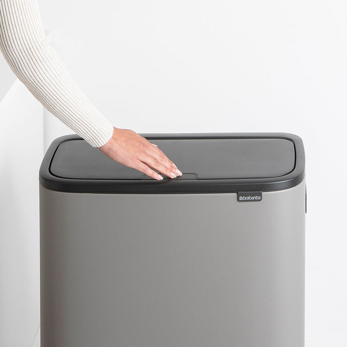 Brabantia Bo Touch Bin Hi 60 Liter (2x30 Liter)