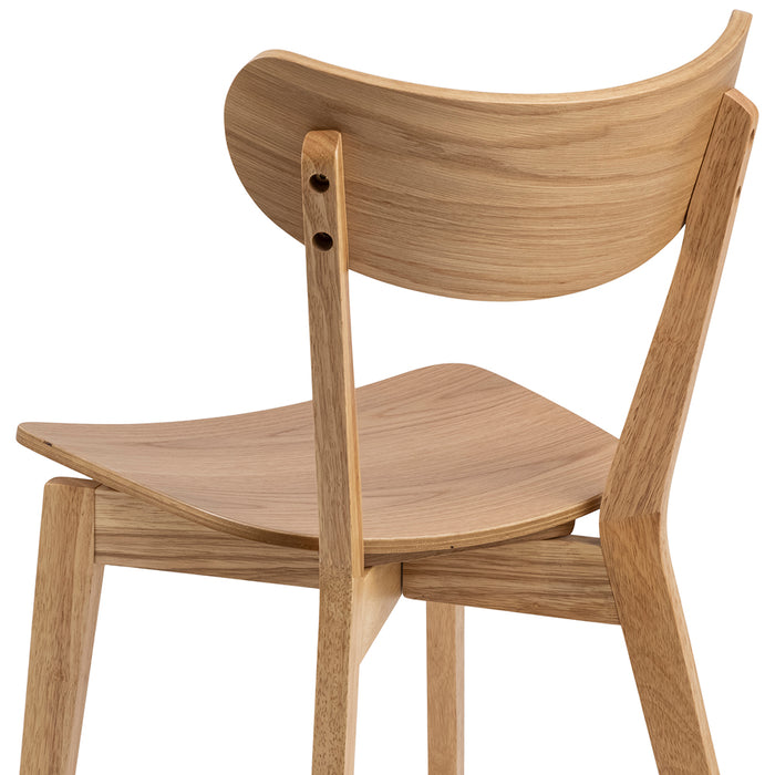 by fonQ basic Crow Eetkamerstoel - Eiken