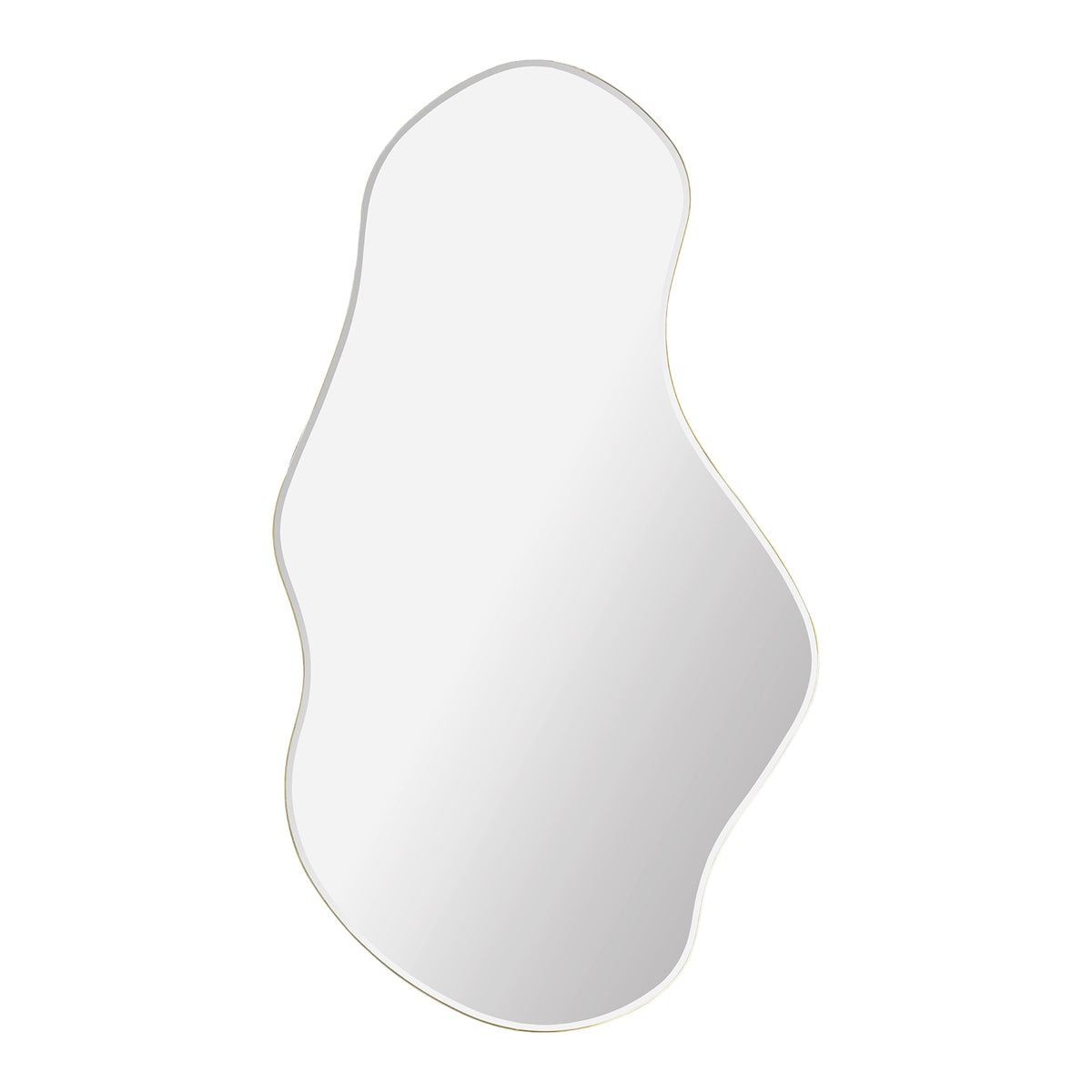 ferm LIVING Pond Spiegel - Large - Brass Frame