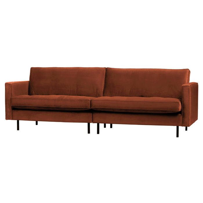 WOOOD Rodeo Classic 3-zitsbank - Velvet -  Roest