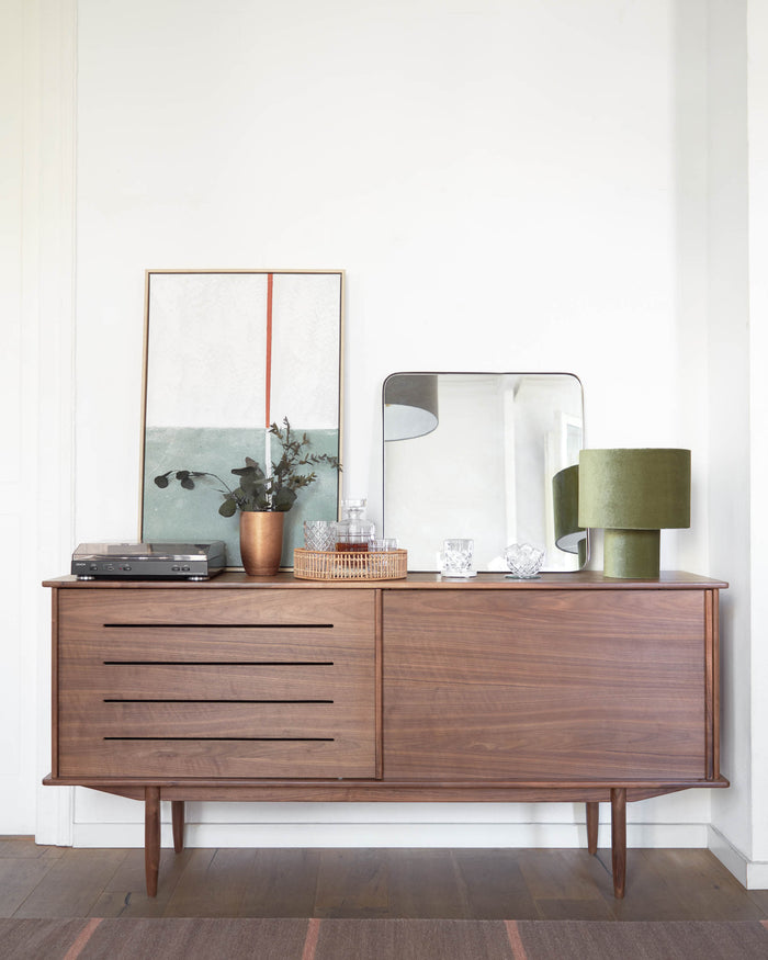 Kave Home - Whiskeyfles Hina in transparant glas