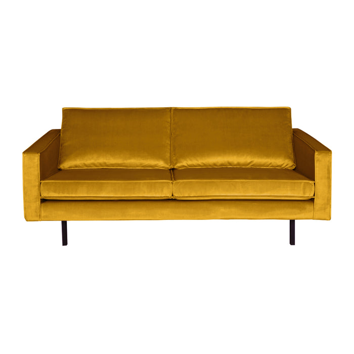 WOOOD Rodeo 2,5-zitsbank - Velvet -  Oker