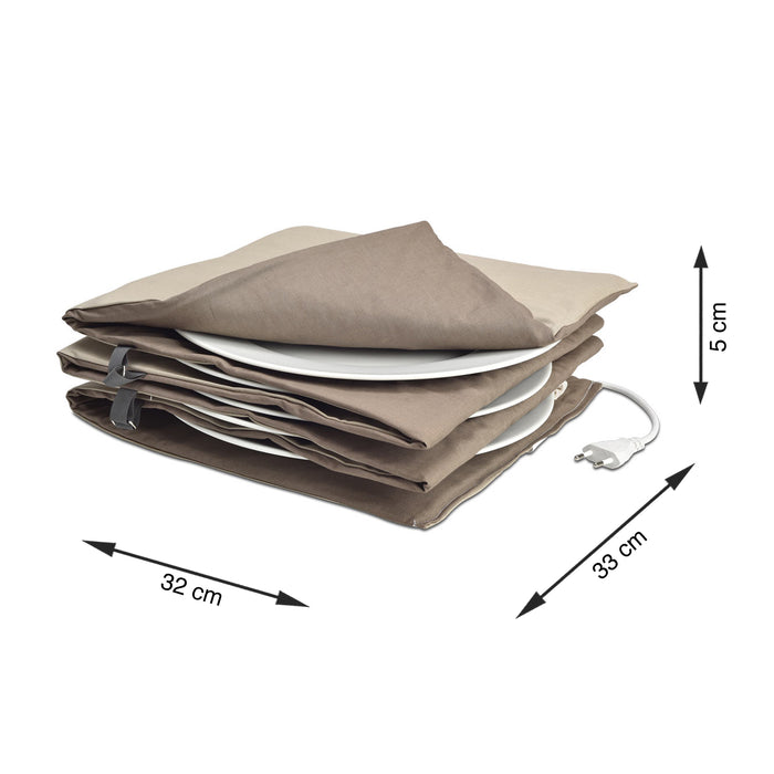 Solis Bordenwarmer Maxi Gourmet 865  Ø 32cm - Taupe|antraciet