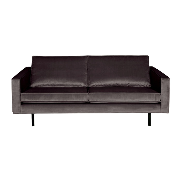 WOOOD Rodeo 2,5-zitsbank - Velvet -  Antraciet