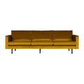 WOOOD Rodeo 3-zitsbank - Velvet -  Oker