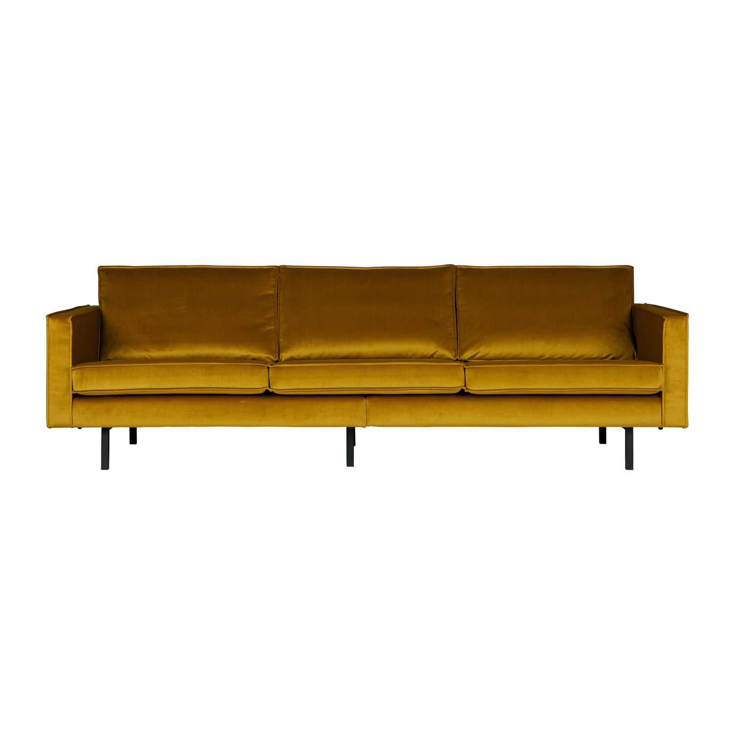 WOOOD Rodeo 3-zitsbank - Velvet -  Oker