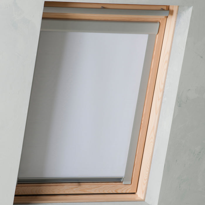 Rollit Yara Skylight Gordijn Wit Verduisterend