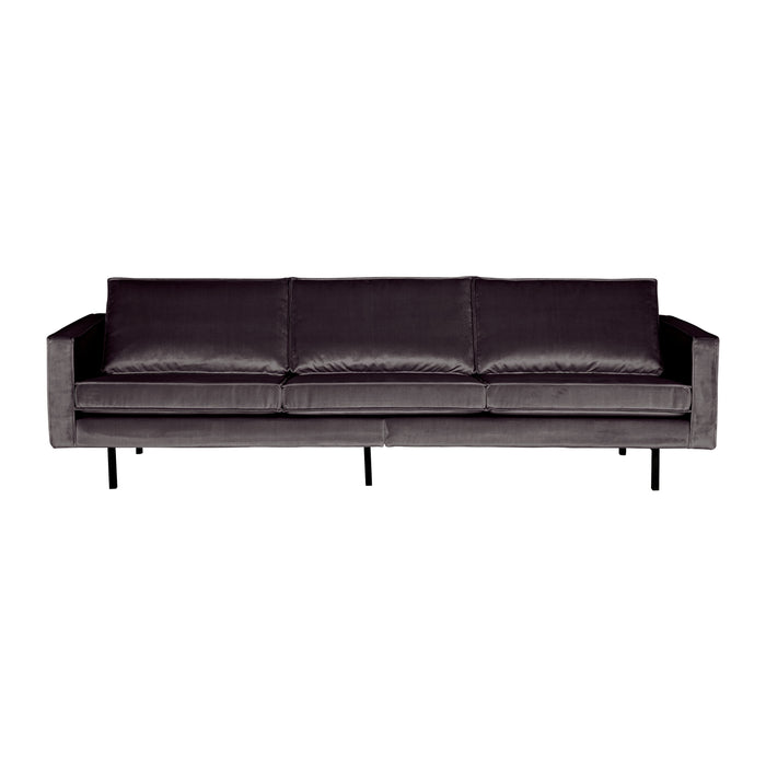 WOOOD Rodeo 3-zitsbank - Velvet -  Antraciet