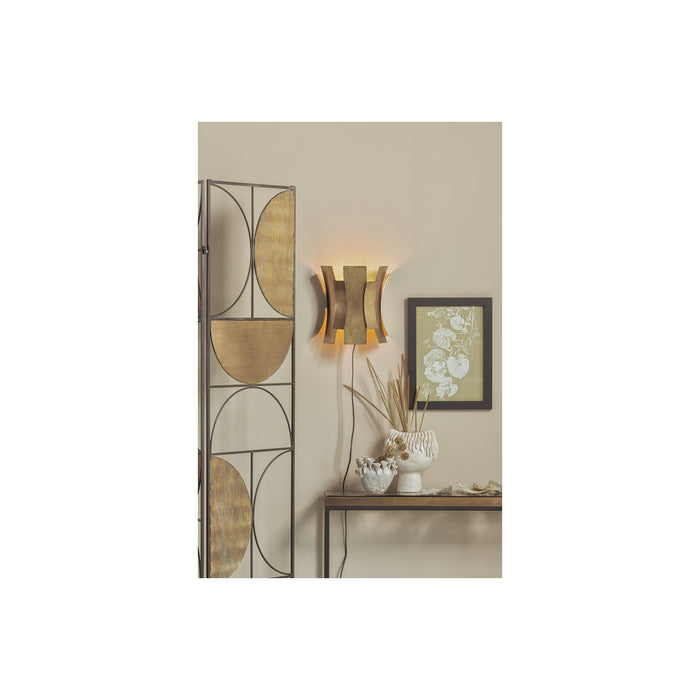 WOOOD Sunday bijzettafel - Metaal|Glas - Zwart - 74x82x21