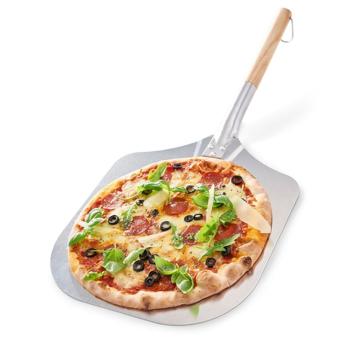 Orange85 Pizzaschep Spatel voor Oven en BBQ 65x30cm Hout Aluminium