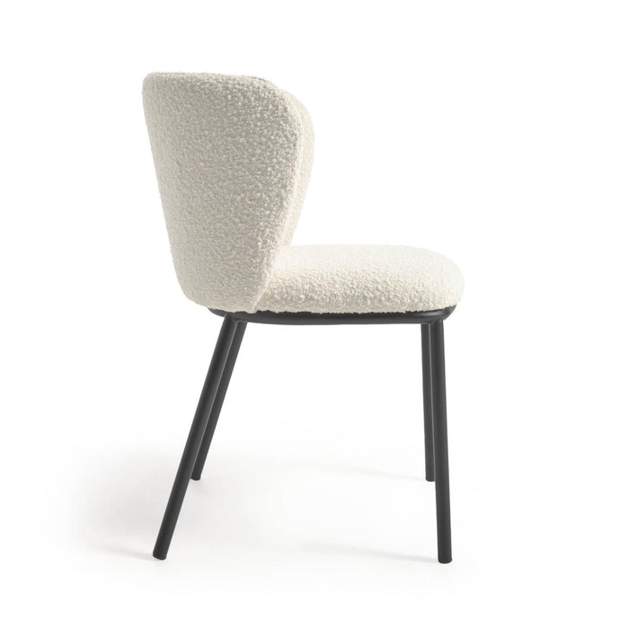 Kave Home Ciselia Eetkamerstoel - Wit
