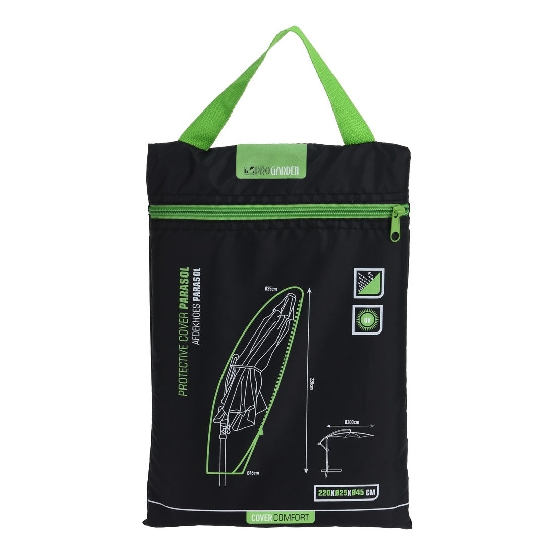 Afdekhoes Zweefparasol H 220 x Ø 45 cm