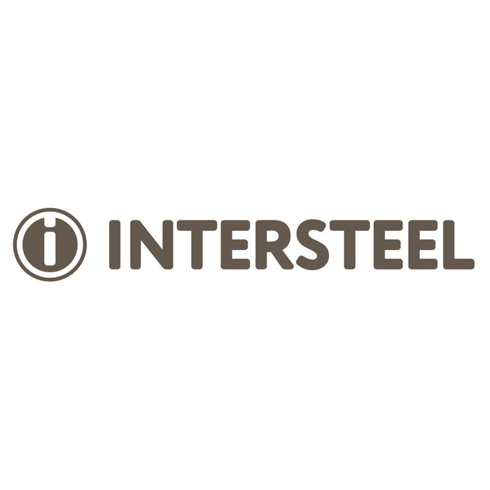 Intersteel Deurkruk Recht op rozet rvs geborsteld