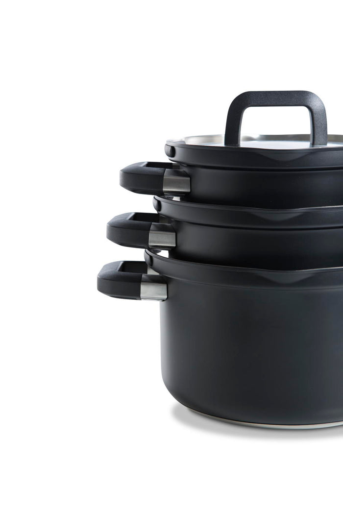 BK Flow Cool Black RVS soeppan