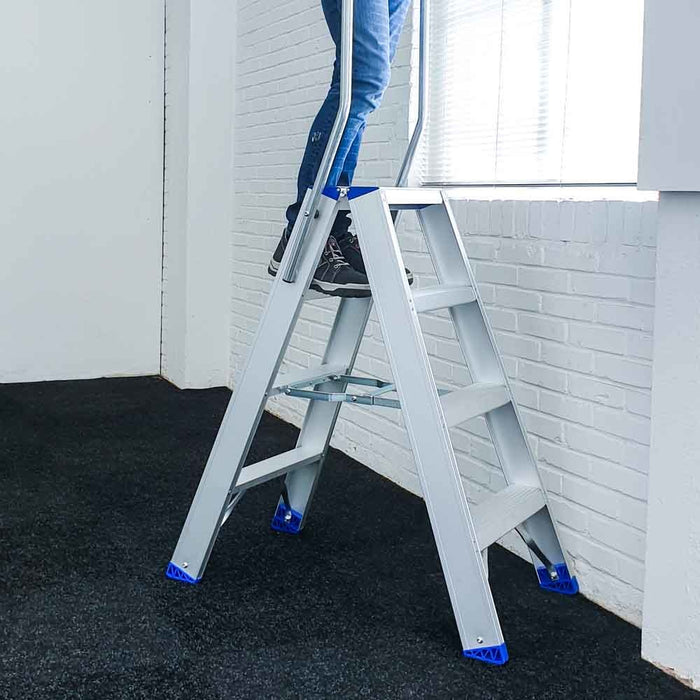 Eurostairs Trap dubbel professioneel 2x4 treden