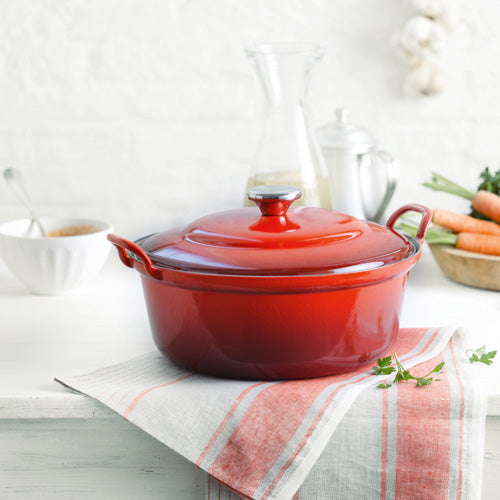Le Creuset Faitout Braadpan Ø 28 cm - Rood