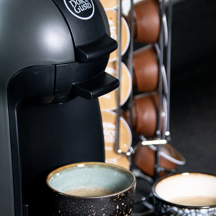 QUVIO Koffiecups standaard voor Dolce Gusto capsules chroom