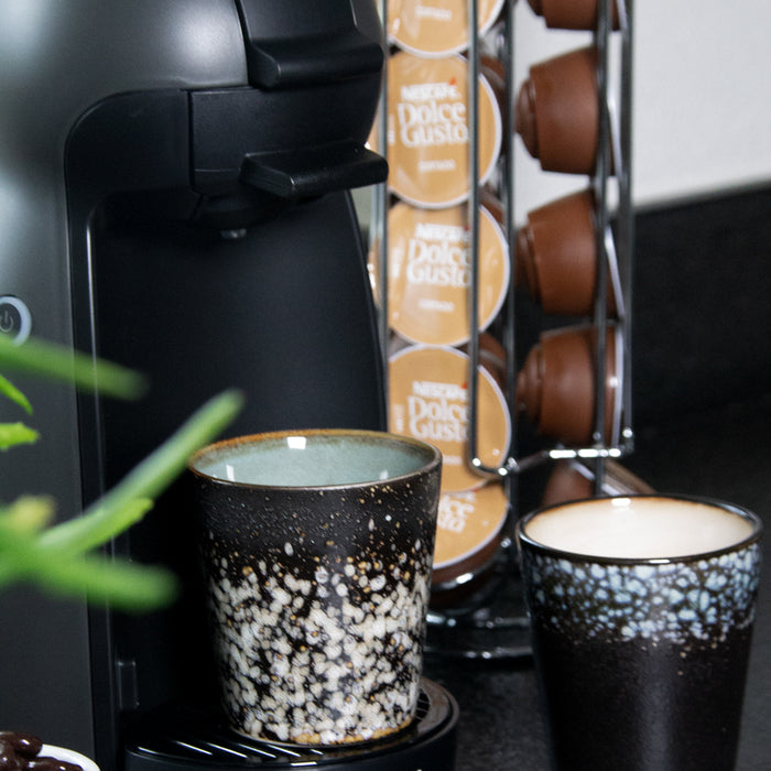 QUVIO Koffiecups standaard voor Dolce Gusto capsules chroom
