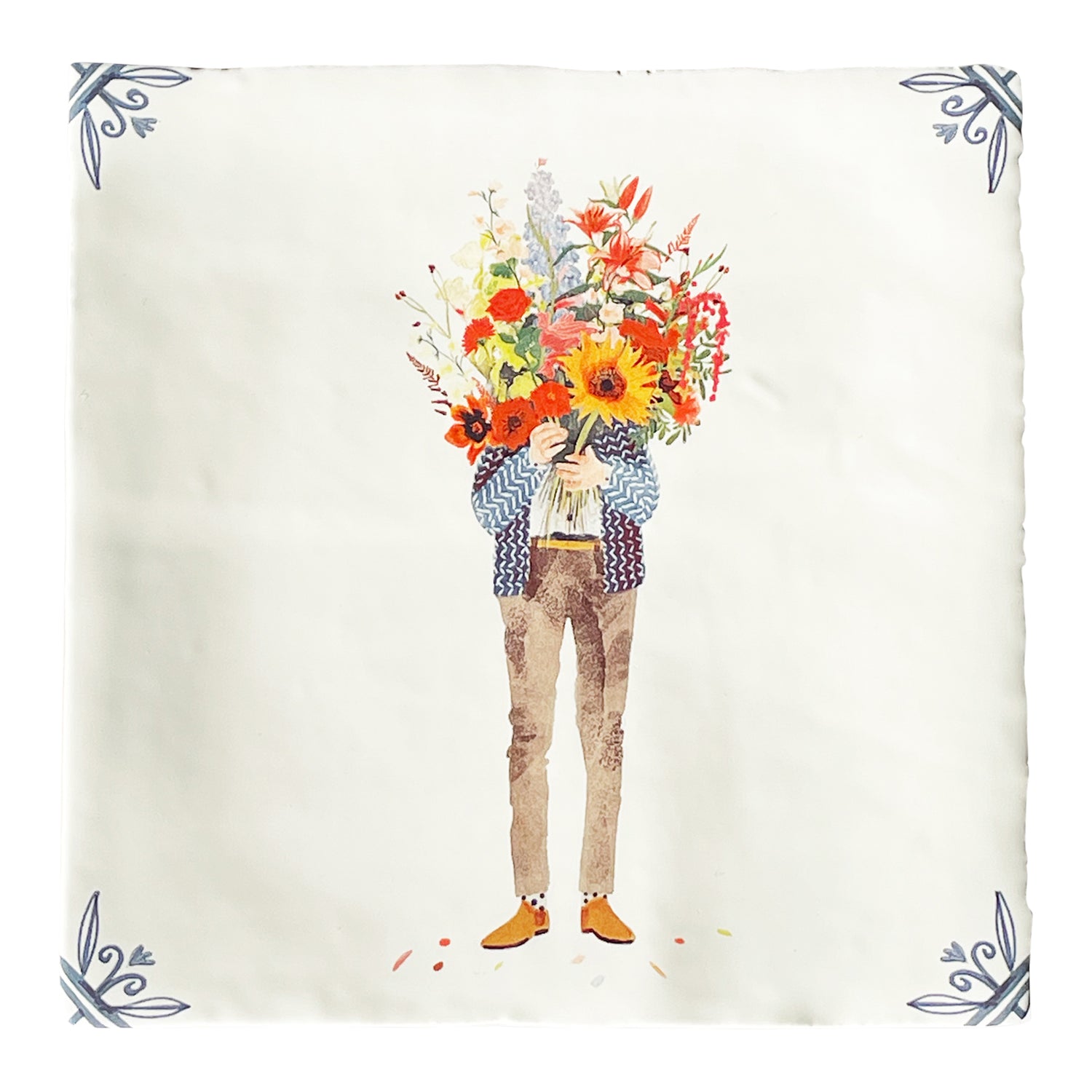 StoryTiles All You Need IsÖ Flowers Wandtegel 10 x 10 cm