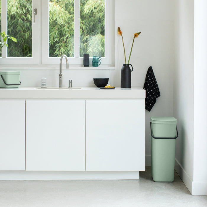 Brabantia Sort & Go Afvalemmer 6 L - Mintgroen