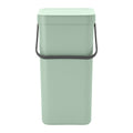 Brabantia Sort & Go Afvalemmer / Opberger 16 L - Mintgroen