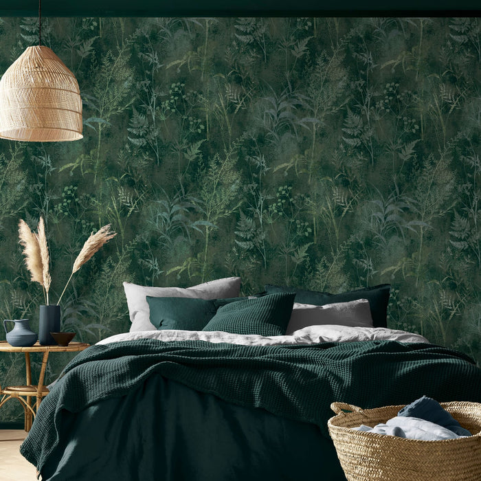 Graham & Brown - Vliesbehang - Restore Emerald - 10mx52 cm