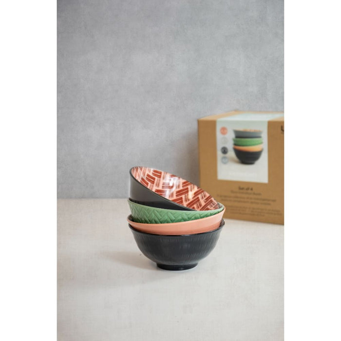 KitchenCraft - Kom, Set van 4 Stuks, 15.5 x 7.5 cm, Designed for Life