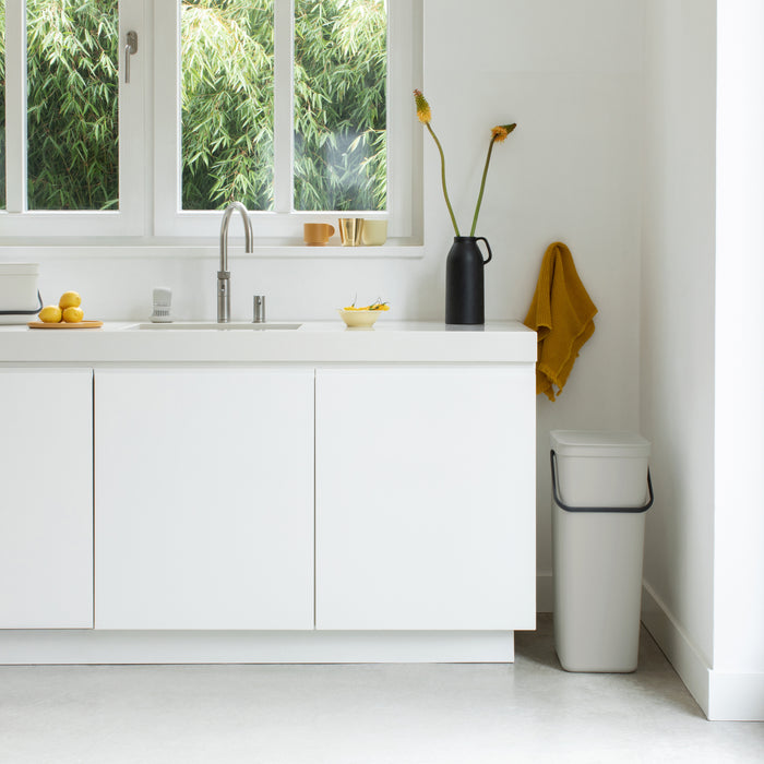 Brabantia Sort & Go Afvalemmer 40 L - Grijs