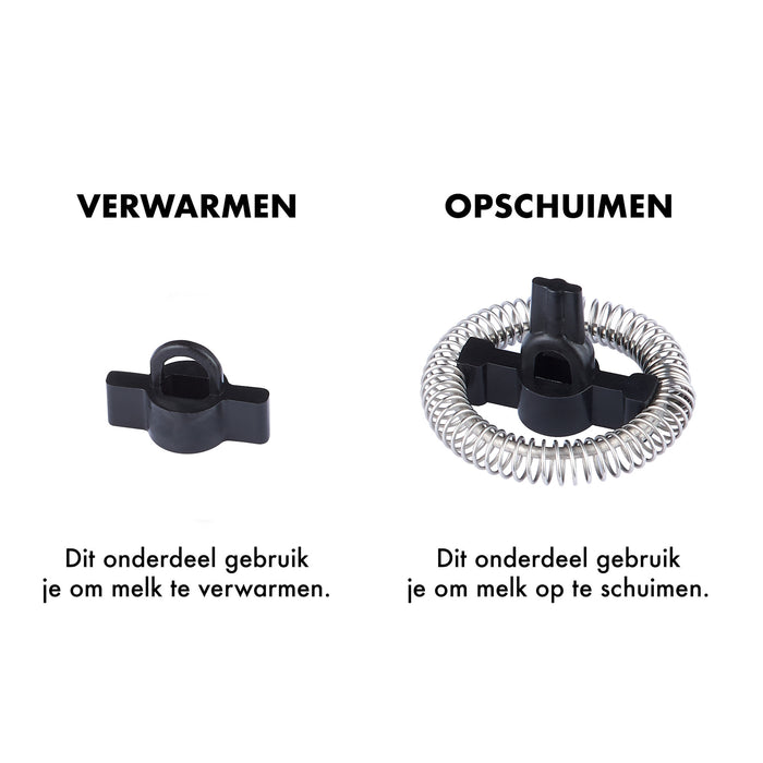 MOA Melkopschuimer Elektrisch - BPA vrij - Voor Opschuimen en