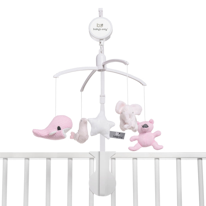 Baby's Only Muziekmobiel - Classic Roze|Baby Roze|Wit