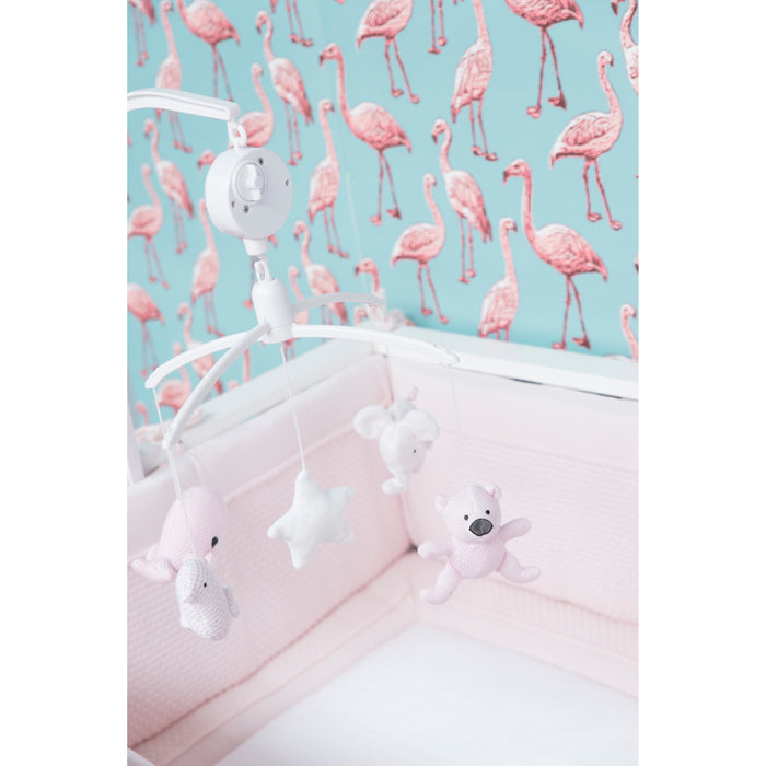 Baby's Only Muziekmobiel - Classic Roze|Baby Roze|Wit
