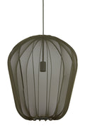 Light & Living Plumeria Hanglamp - XL - H 60 x Ø 50 cm - Donkergroen