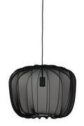Light & Living Plumeria Hanglamp - S - H 37.5 x Ø 50 cm - Zwart