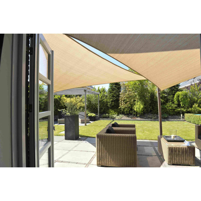 Nesling Coolfit Schaduwdoek Gebroken Wit 360 x 360 cm