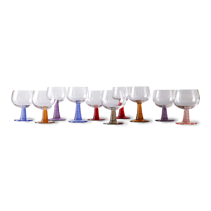 HKliving Swirl Wijnglas 0,2 L