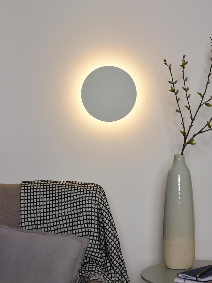 Lucide EKLYPS LED Wandlamp - Wit