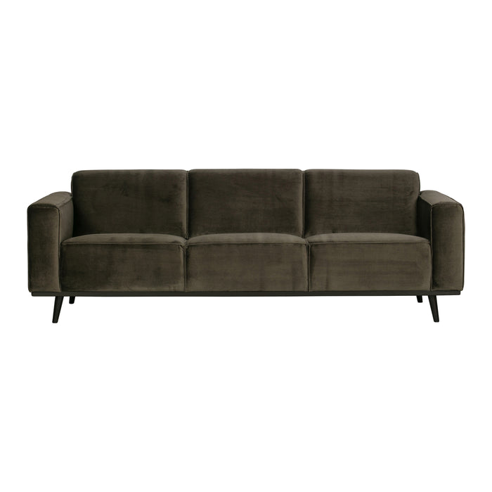 WOOOD Statement 3-zitsbank - Fluweel - Warm Green