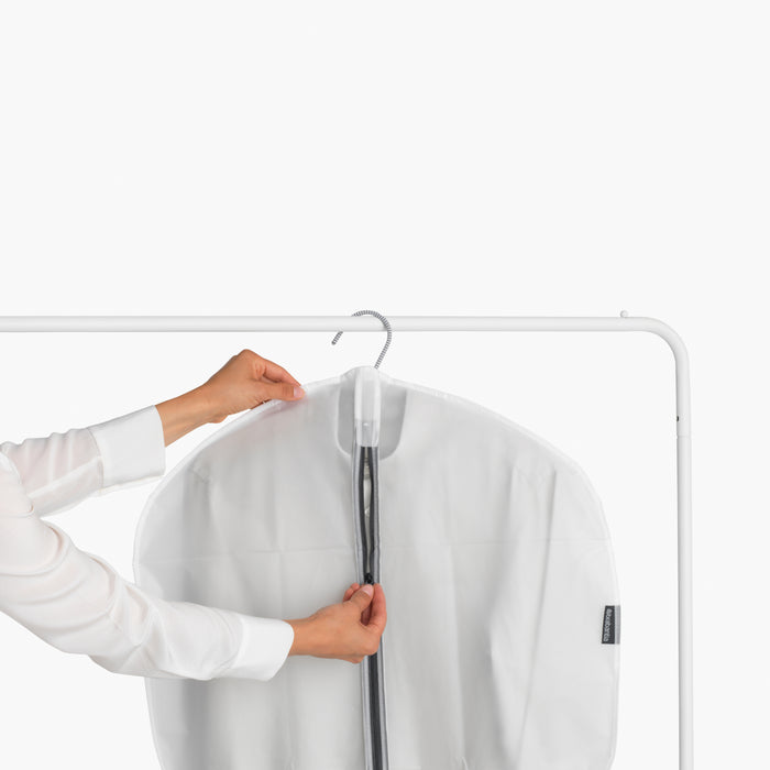 Brabantia Kledinghoezen XL - Set van 2 - Wit/Grijs