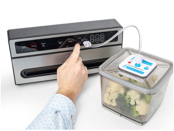 Solis VertiVac 5704 Vacumeermachine - Met Marineerfunctie - Zilver